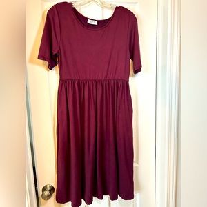 You & Me Empire Waist Dress size L
